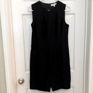 Susan Ives Black Midi Dress. Size 4